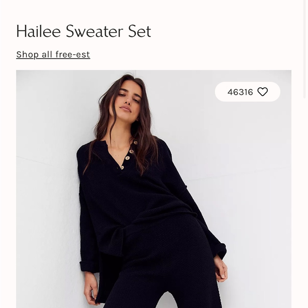 Free people haliee set in Brown